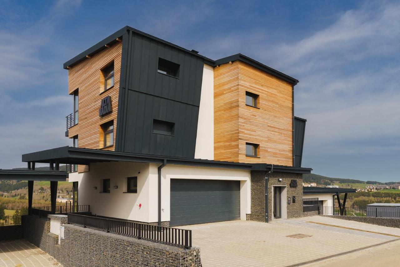 Apartment Enzian Loučná pod Klínovcem Dış mekan fotoğraf