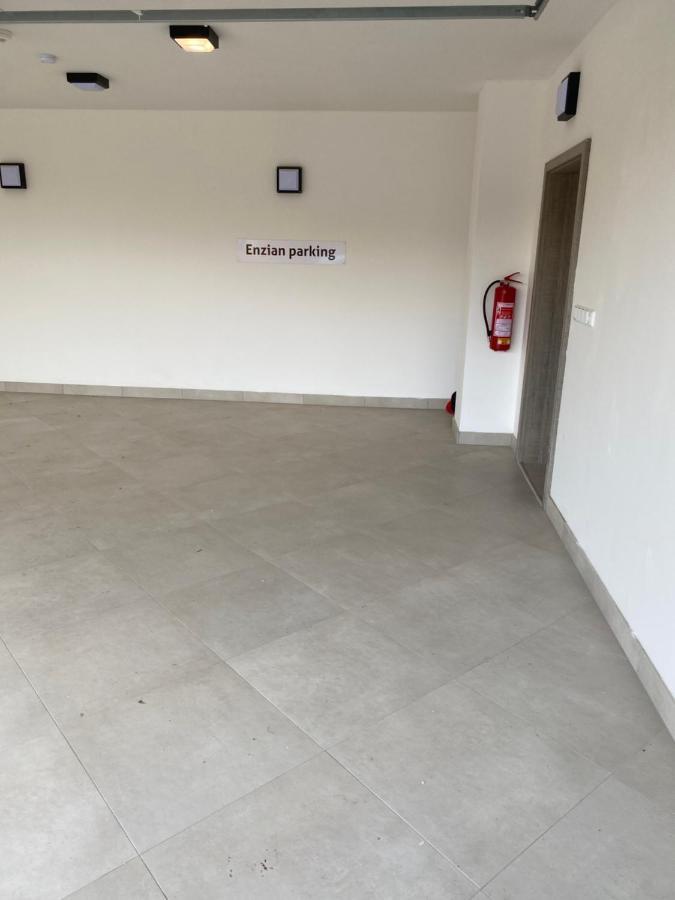 Apartment Enzian Loučná pod Klínovcem Dış mekan fotoğraf