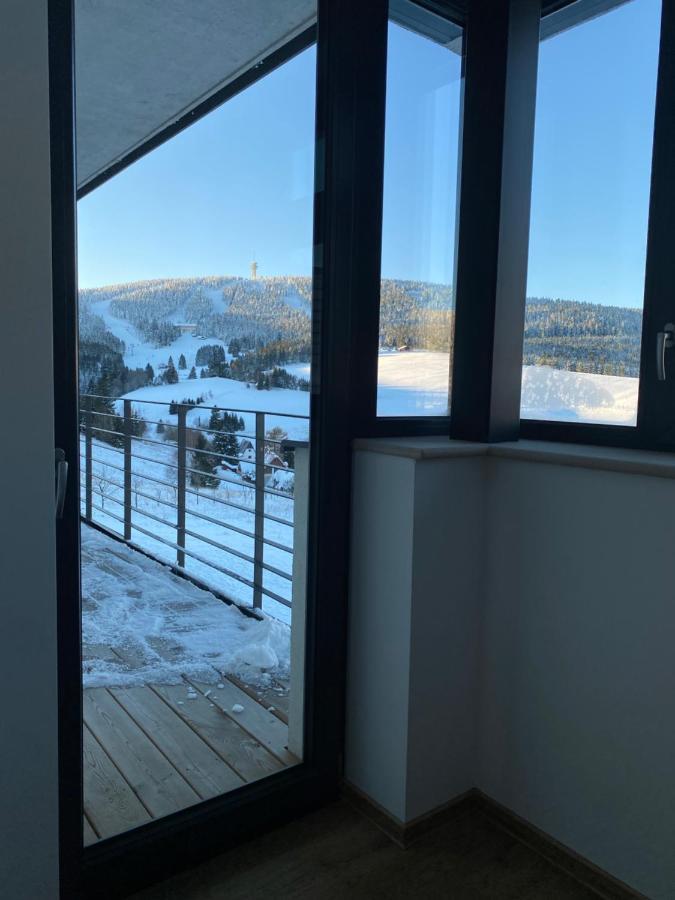 Apartment Enzian Loučná pod Klínovcem Dış mekan fotoğraf
